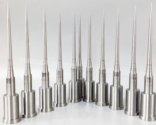 Standar Toleransi OD Grinding Injection Mold Sisipan Steel Punch Core Pin Untuk Suku Cadang Kosmetik