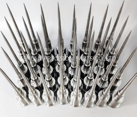 Stavax Mould Core Pins Aksesoris Cetakan Injeksi Dengan EDM Untuk Jarum Kosmetik Atau Medis