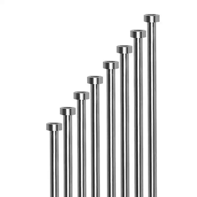 Injection Mold Flat Ejector Pin Hasco Standar Return Pins Ejector Blades Untuk Cetakan Plastik