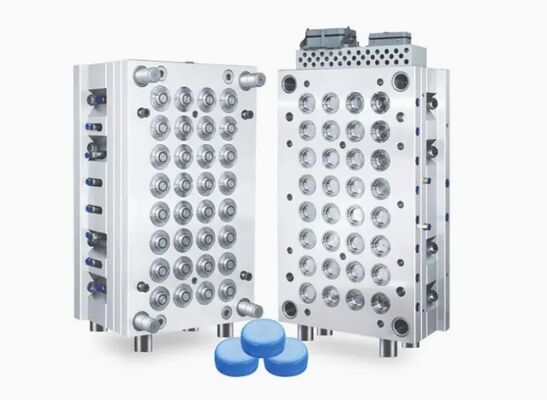 Cetakan Tutup Botol Air Multi Rongga | Perkakas Injeksi Penutupan Air Mineral Berkecepatan Tinggi