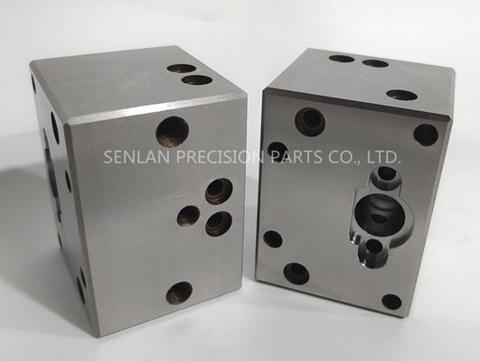 Custom CNC Milled Mold Parts. Komponen persegi presisi di SKD61, YK30, 40Cr