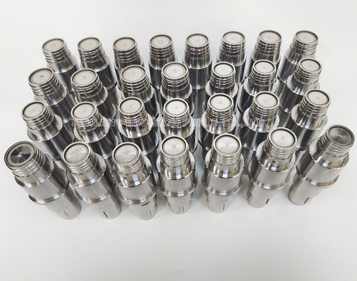 Custom S136 Mold Cavity Inserts. Alat presisi untuk cetakan kosmetik mewah.