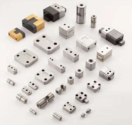 Bagian Cetakan Injeksi Lokasi Blok Standar PL SSI Square Interlock Side Locks Untuk Komponen Posisi Cetakan