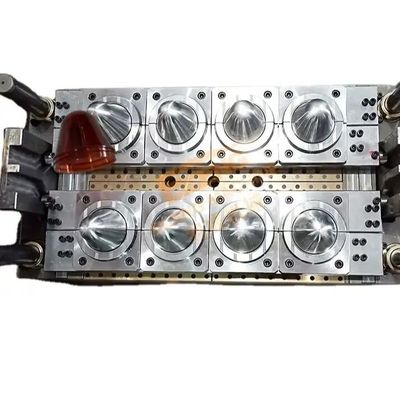 H13 Cetakan injeksi kemasan dinding tipis 8 rongga untuk wadah plastik