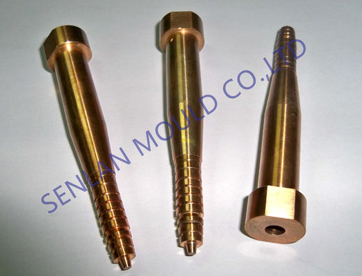Precision BeCu Core Pins dengan M3-M10 Internal Threads