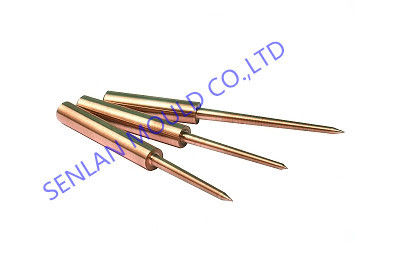 Precision EDM Copper Electrodes. Elektron Gerbang Khusus untuk Cetakan Kosmetik.