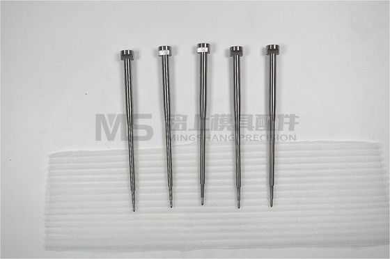 OEM Precision Core Pins. Komponen Injection Molding dengan Laporan Inspeksi