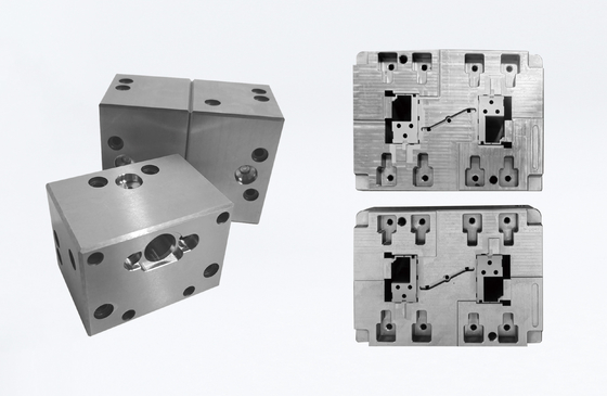 ASSAB Mold Steel Custom Non-Standard core dengan presisi 0,005mm untuk cetakan kemasan