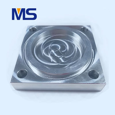 Custom Precision CNC Machined Aluminium Caps. Ra 0.6 Akhir seperti cermin.