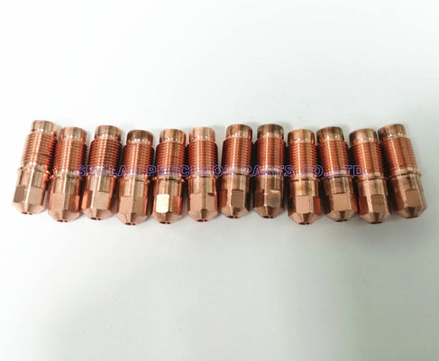 Tips Nozzle BeCu (C17200) Konduktivitas Tinggi. Komponen Sistem Hot Runner.