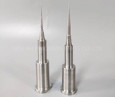 Bagian cetakan tip jerami kelas medis S136 & SKD61 Precision Core Pins
