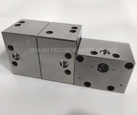 Custom CNC Milled Mold Parts. Komponen persegi presisi di SKD61, YK30, 40Cr