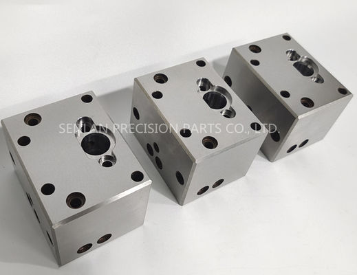 Custom CNC Milled Mold Parts. Komponen persegi presisi di SKD61, YK30, 40Cr