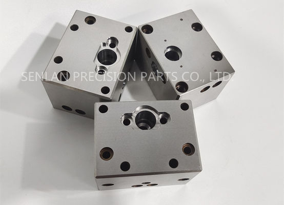 Custom CNC Milled Mold Parts. Komponen persegi presisi di SKD61, YK30, 40Cr