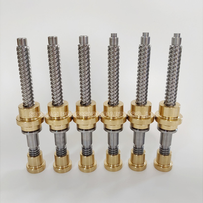 Bagian Cetakan Presisi Standar HASCO Elemen Transmisi Gear Demoulding