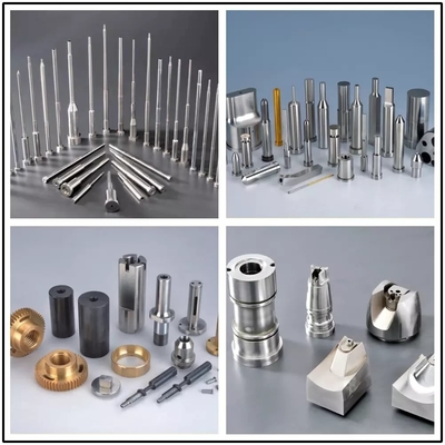Nitriding Mould Parts Jet Cooling Core Pins Konsentrisitas 0,01mm Untuk Bagian Mould Plastik