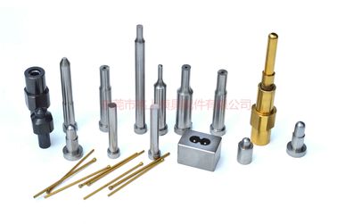 Staming Punch Mold Die Punch Pins Bahan SKH51 Dengan TIN / TICN DLC Coating