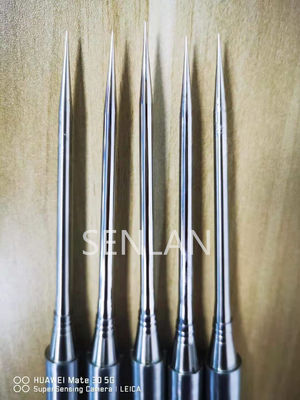Pin Inti Presisi Untuk Ujung Pipet Cetakan Pin Cetakan Injeksi dengan permukaan akhir dan konsentrisitas yang baik