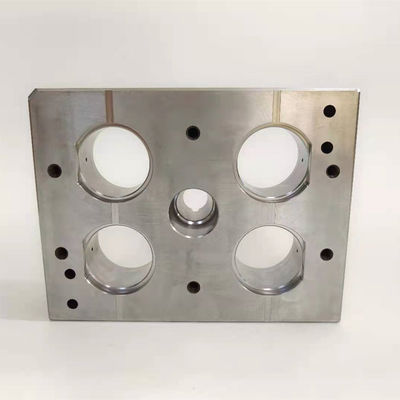 Sesuaikan Presisi Dipoles Die Steel Mould Core Plate untuk Hot Runner Plastic Injection Mold Tooling