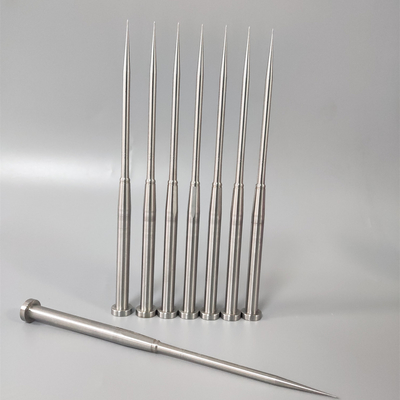 Silinder Grinding Bohler 56HRC Hardness Mold Core Pin Dengan Perlakuan Panas Untuk Komponen Cetakan Plastik Medis