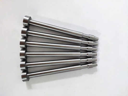 Standard DIN High Speed ​​Tooling Steel Die Punch Pins Dengan Presisi Tinggi Tanpa Kepala